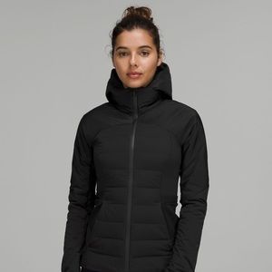 Lululemon Down for It All Jacket sz6 Black